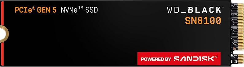 WD Black SN8100 2 TB (PCIe 5.0)